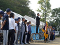 平成21年09月27日 寿台運動会にて、寿台連合町会の一層の団結と親睦を願うとともに、町会顧問として一層努力することを誓う