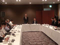 平成21年09月30日 県政の主要課題につき、知事及び副知事と意見交換