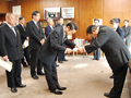平成22年11月25日 県議会在職15年にあたり、全国都道府県議長会長より表彰を受ける