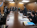 平成22年12月10日 阿部知事に対し平成23年度予算要望を行う