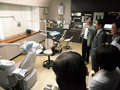伊那市公衆衛生専門学校の歯科衛生士の教育実習現場を視察