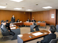 西条市副市長から西条農業改新都市プロジェクトについて説明を受ける