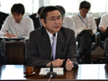 各派代表者との打ち合わせ会議に出席