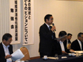 長野県経済の現状とこれからのビジョンについて勉強会を開催。地域経済活性化議員連盟会長として挨拶