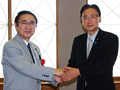 前国家公安委員長(国土強靭化担当・防災担当大臣)古屋圭司氏からご提言を頂く