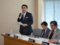 環境産業観光委員会にて各分野について質疑をする