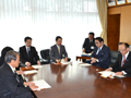 平成28年 初の各党代表者会議に出席