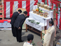 上高地開山祭に出席