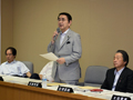 総務企画警察委員会にて警察力維持強化のための人的基盤強化について質疑を行う