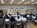 若林けんた個人演説会(寿、島立、梓川地区)3会場にて弁士として若林候補の応援演説