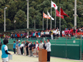第37回北信越国民体育大会ソフトテニス競技予選会にて長野県連顧問として挨拶