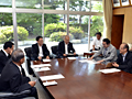 9月県議会各党代表者会議に参加