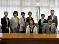 看護連盟たかがい参議院議員が来県し、看護懇話会会長として挨拶