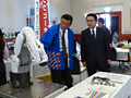 (株)不二越 産業ロボットを視察