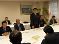 県選出国会議員に予算要望を行う