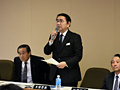 総務企画警察委員会にて質疑する