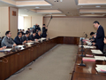 阿部知事との意見交換会にて会派を代表して発言