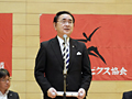 第35回全日本総合エアロビック選手権長野県大会にて会長として挨拶