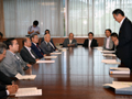 長野県議会入札制度研究会顧問として知事に要望