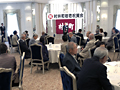 村井町敬老会にて健康長寿についてスピーチ