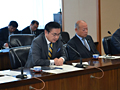 知事と正副議長と各派代表者会議にて11月県議会の重要課題について発言