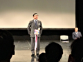 社交ダンス秋の祭典にて祝辞を述べる