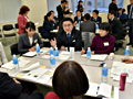 こんにちは県議会において主婦の皆さんと意見交換