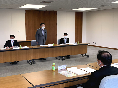長野県商工会議所連合会役員の皆様と県政への要望等について意見交換。