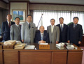 前野沢法務大臣と面会