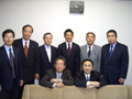 平成16年10月13日 参議院議員荻原健司氏と面会
